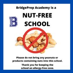 BridgePrep Academy South is a nut-free school.